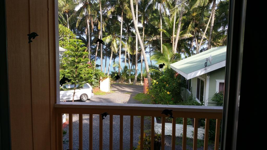 Oceanfront Cottage Near The Kalapana Lava Flows Kehena Bilik gambar